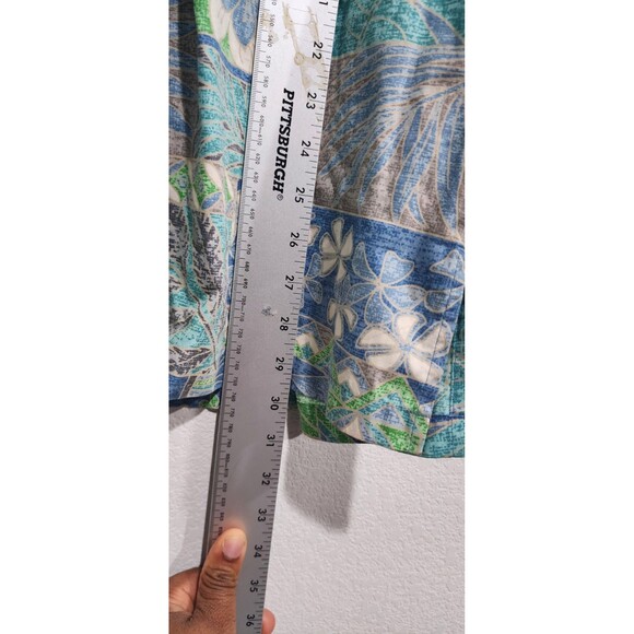 Cooke Street-Mens Hawaiian Shirt-Medium-Casual Button Down-Short Sleeve-Cotton - Picture 7 of 9